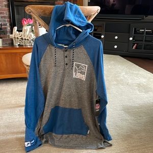 NFL apparel Lions hooded top